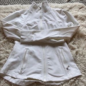 lululemon white define jacket